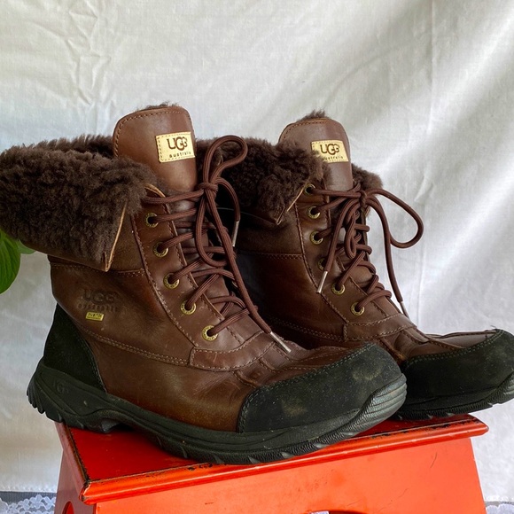 Hiking Boots Ugg Tall Boots Chocolate UGG Mens Butte Boot